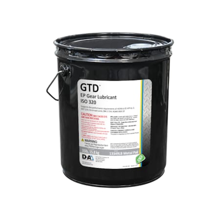 D-A GTD Gear Oil ISO 320 - 35 Lb Metal Pail